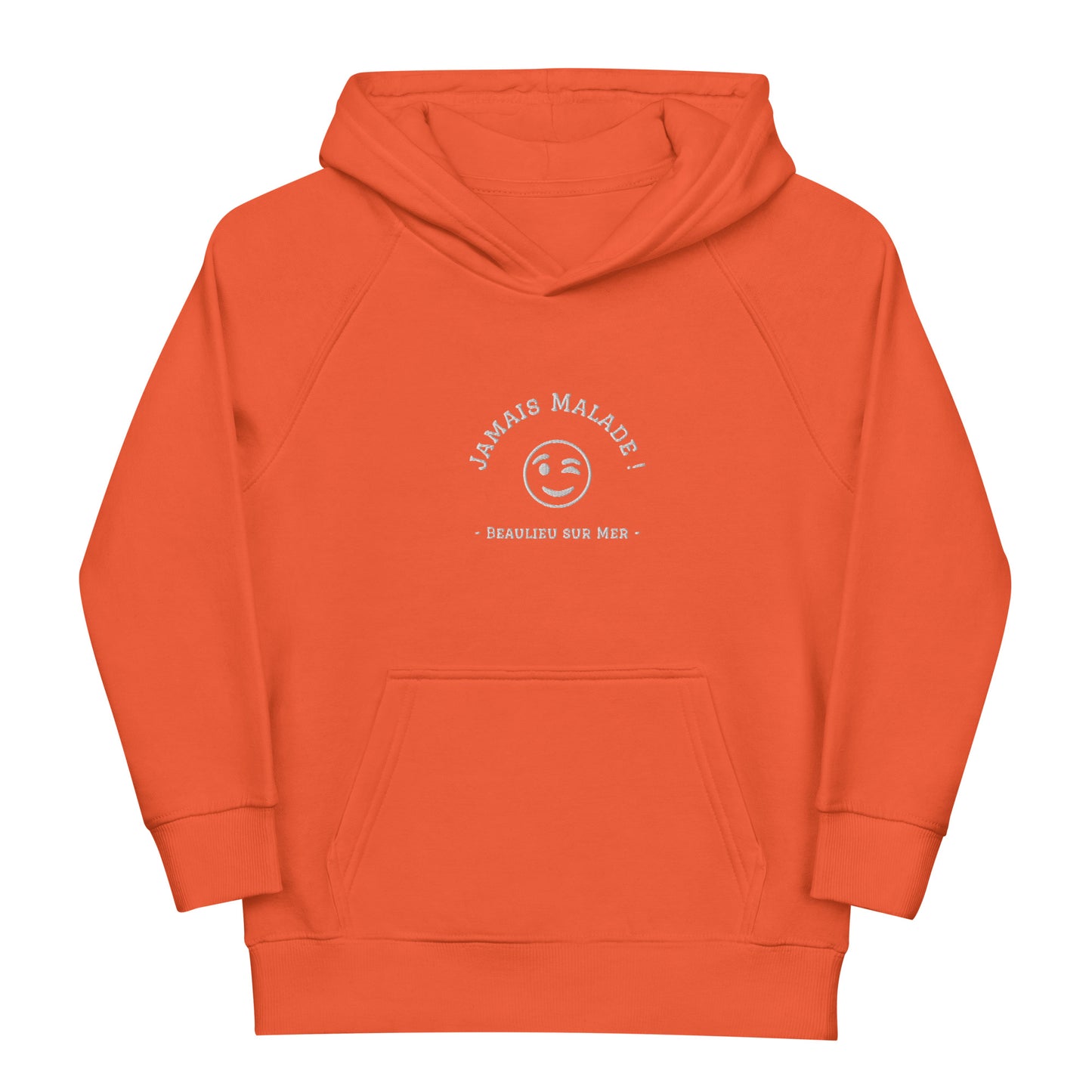 Hoodie Enfants Coton Bio H/F Orange