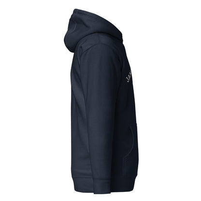 Hoodie Coton Premium H/F Bleu Marine